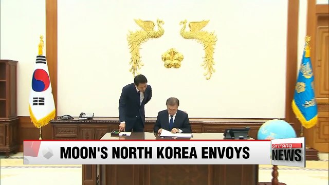 South Korea's Moon Jae-in to send special envoys to N. Korea Monday to broker talks with Washington