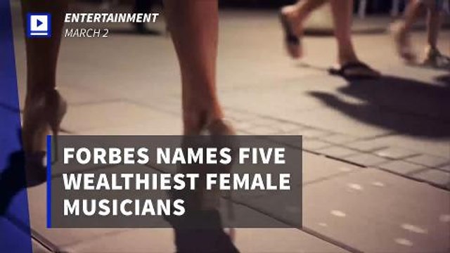 Madonna heads Forbes list of Five Wealthiest Female Musicians