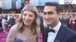 Kumail Nanjiani and Emily V. Gordon Talk ‘Big Sick,’ Being Starstruck by Salma Hayek | Oscars 2018