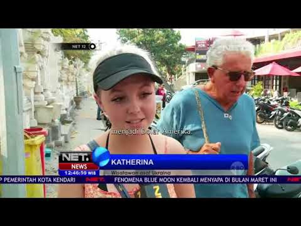Fenomena Turis Asing Kehabisan Ongkos  NET 12