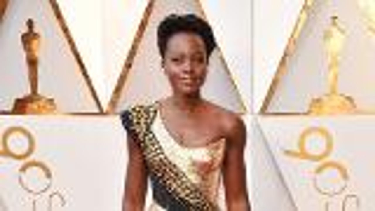 Lupita Nyong'o Is Wearing Versace at the 2018 Oscars | Oscars 2018