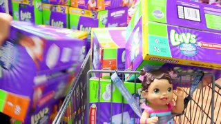 Baby Alive GOES To Walmart Find New Baby Dolls
