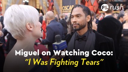 Miguel on Watching Coco: "I Was Fighting Tears"