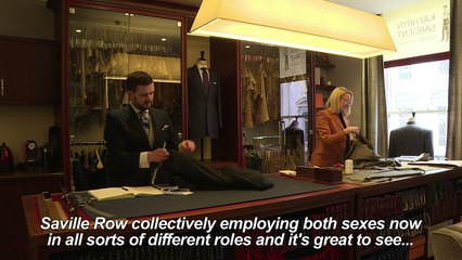 International Women's Day: Portrait of a tailor in London