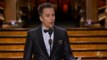 In Oscars acceptance speech Sam Rockwell thanks his parents for love of movies