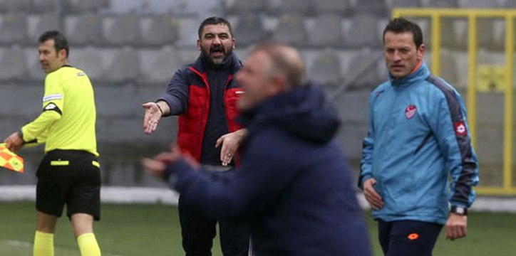 Mesut Bakkal ile Ümit Özat, Maç Öncesi Birbirinin Yüzüne Bakmadı