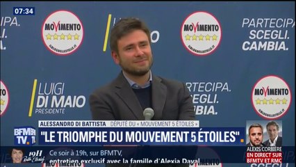 Italie: un député du Mouvement 5 étoiles évoque "le triomphe" de son parti