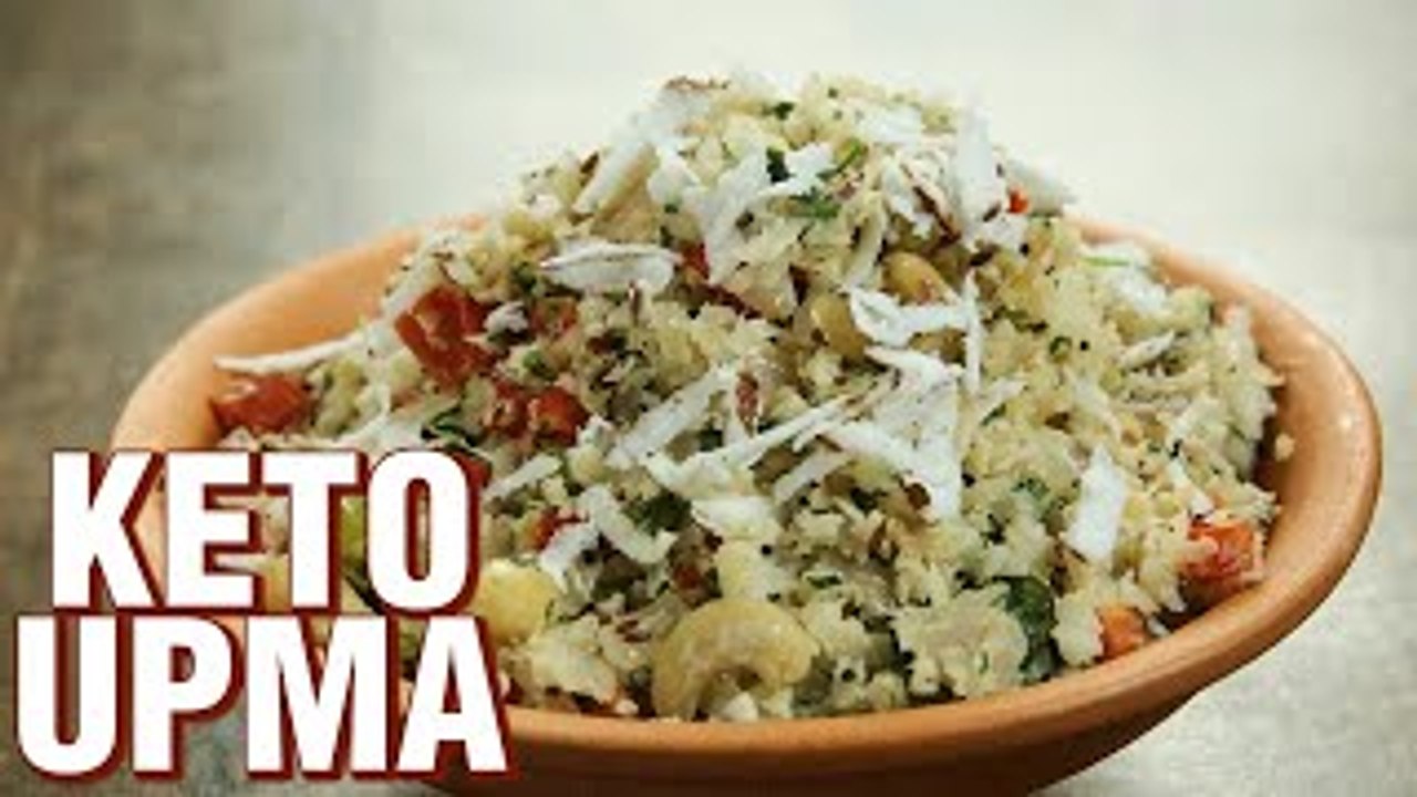 Keto Upma Recipe Keto Cauliflower Upma Keto Recipes Breakfast