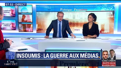 Les Insoumis: la guerre aux médias