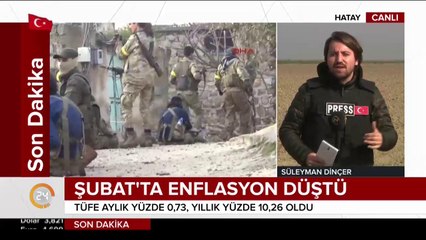 TSK ve ÖSO Afrin merkeze ilerliyor