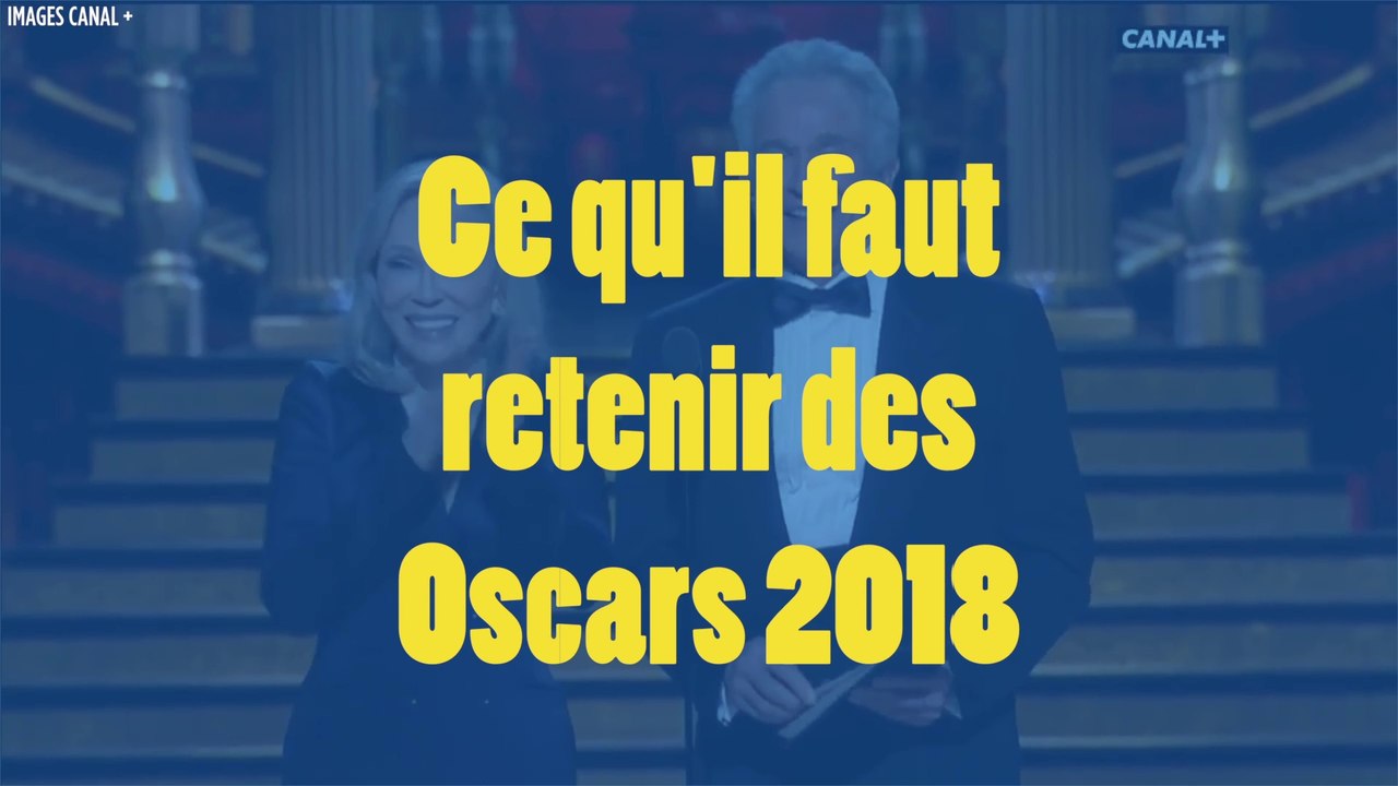 Ce qu'il faut retenir des Oscars 2018
