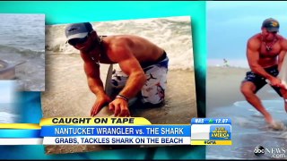 Man Wrestles Shark With Bare Hands_ Caught on Tape _ Good Morning America _ ABC News