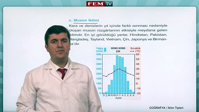 ygs lys coğrafya Iklim Bilgisi - Iklim Tipleri - 1