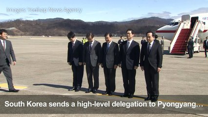 South Korean delegation heads to Pyongyang