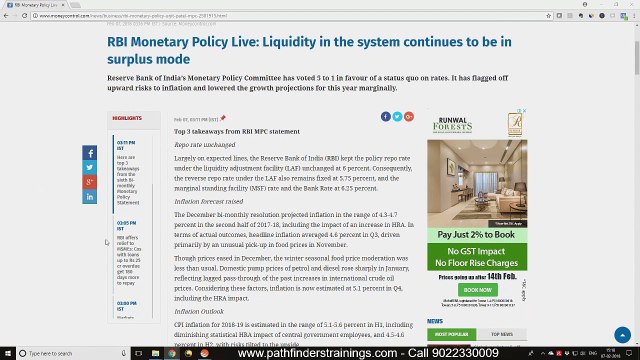 No Rate Change In RBI Policy - Weak World Market - Live Trading Profit Rs 43,083