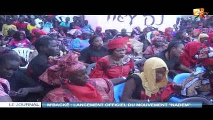 MBACKÉ : LANCEMENT OFFICIEL DU MOUVEMENT "NADEM"