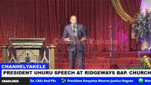 Uhuru Today Confess With Tears Last Two Months Was Hard For Him