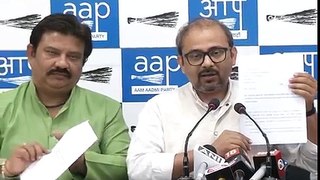 AAP Press Conference: Complaint Against Mayor NDMC Causing a huge loss to state exchequer for her benefits: Dilip Pandey