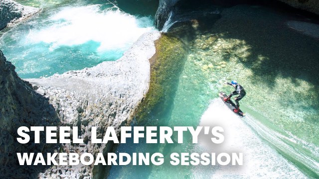 Wakeboarding magic in Chile.
