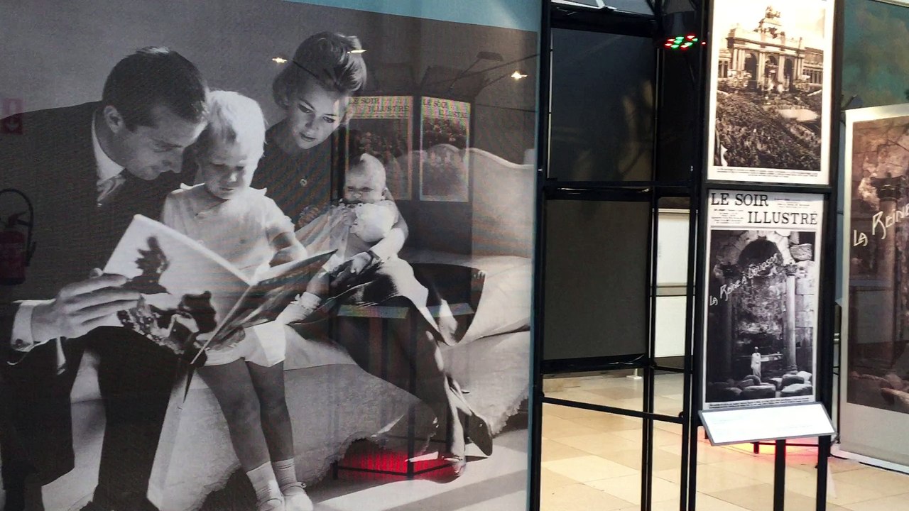 Expo La Famille royale fait la une / 90 ans de Soir mag / préparatifs
