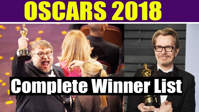 Oscars 2018: Gary Oldman Best Actor, The Shape of Water Best Film| Complete List | वनइंडिया हिन्दी