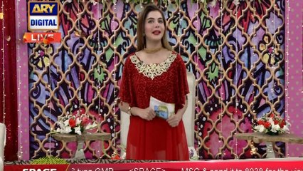 Irza and Zeeshan, New couple's unique entry in Good Morning pakistan