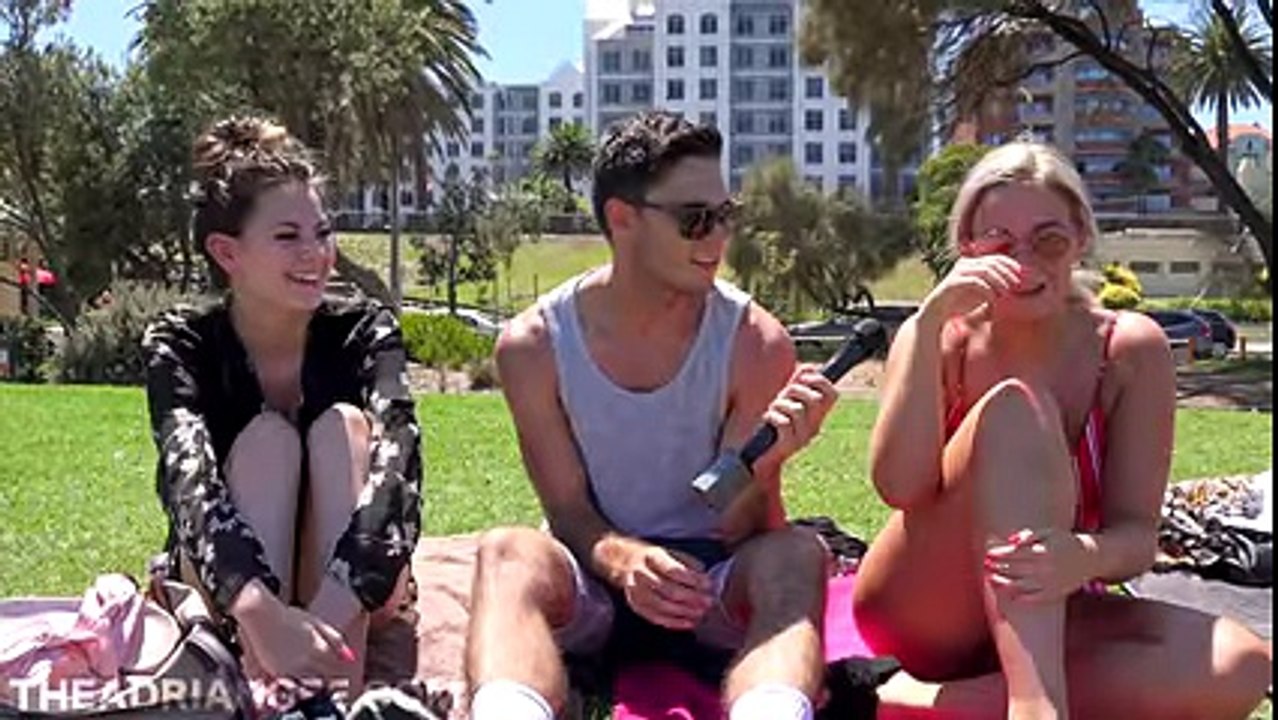 Beach Babes on -How Long Should A Guy Last in Bed - BEACH INTERVIEWS