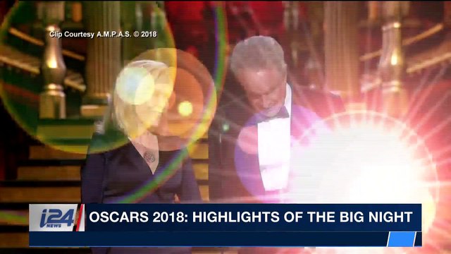 i24NEWS DESK | Oscars 2018: highlights of the big night | Monday, March 5th 2018