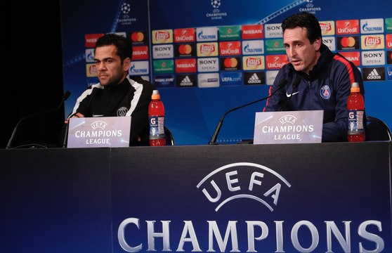 Replay : La conf de presse d'Unai Emery et Dani Alves avant Paris-Madrid