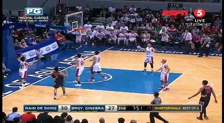BRGY GINEBRA VS RAIN OR SHINE  MARCH 5 2018 2Q