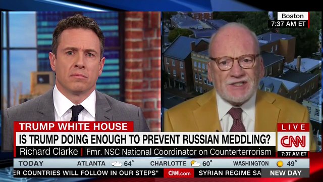 Former Bush cybersecurity advisor says Trump could order the NSA to fry the computers of Russian bots but refuses