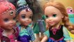 Anna and Elsa Toddlers Surprise Toys Eggs! Candy 3 Wishes Shimmer and Shine Genies Peppa Pig Nick Jr