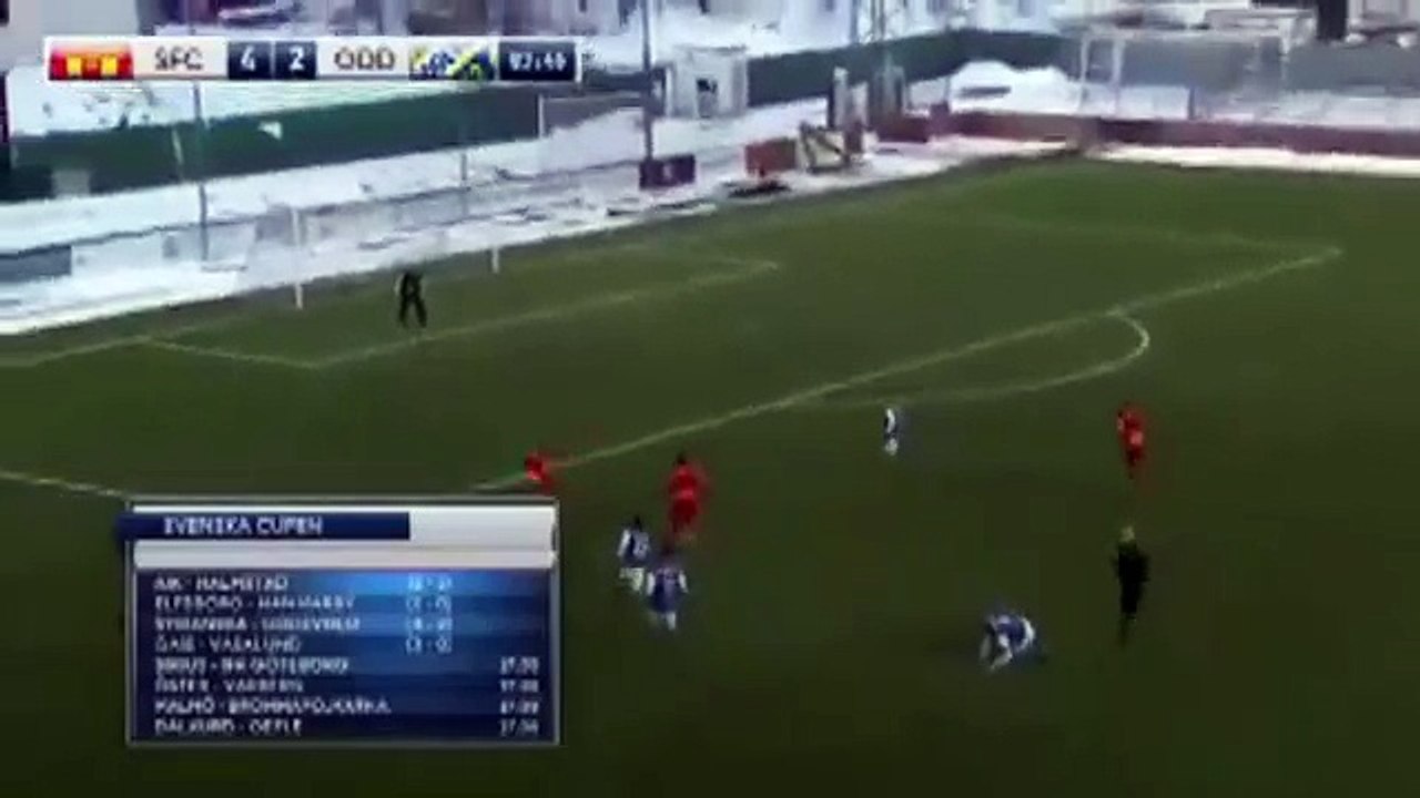Syrianska 5:2 Oddevold (Sweden. Cup. 4 March 2018)