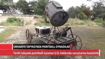 Çanakkale’de tarihi tabyada ‘paintball’a soruşturma
