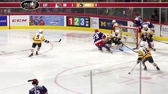 AHL Wilkes-Barre/Scranton Penguins 4 at Grand Rapids Griffins 2