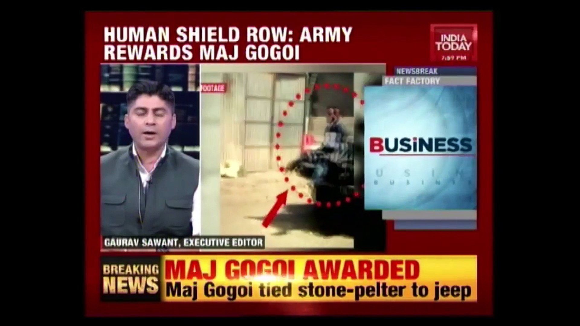 Human Shield Row: Army Rewards Defamed Maj Joggi