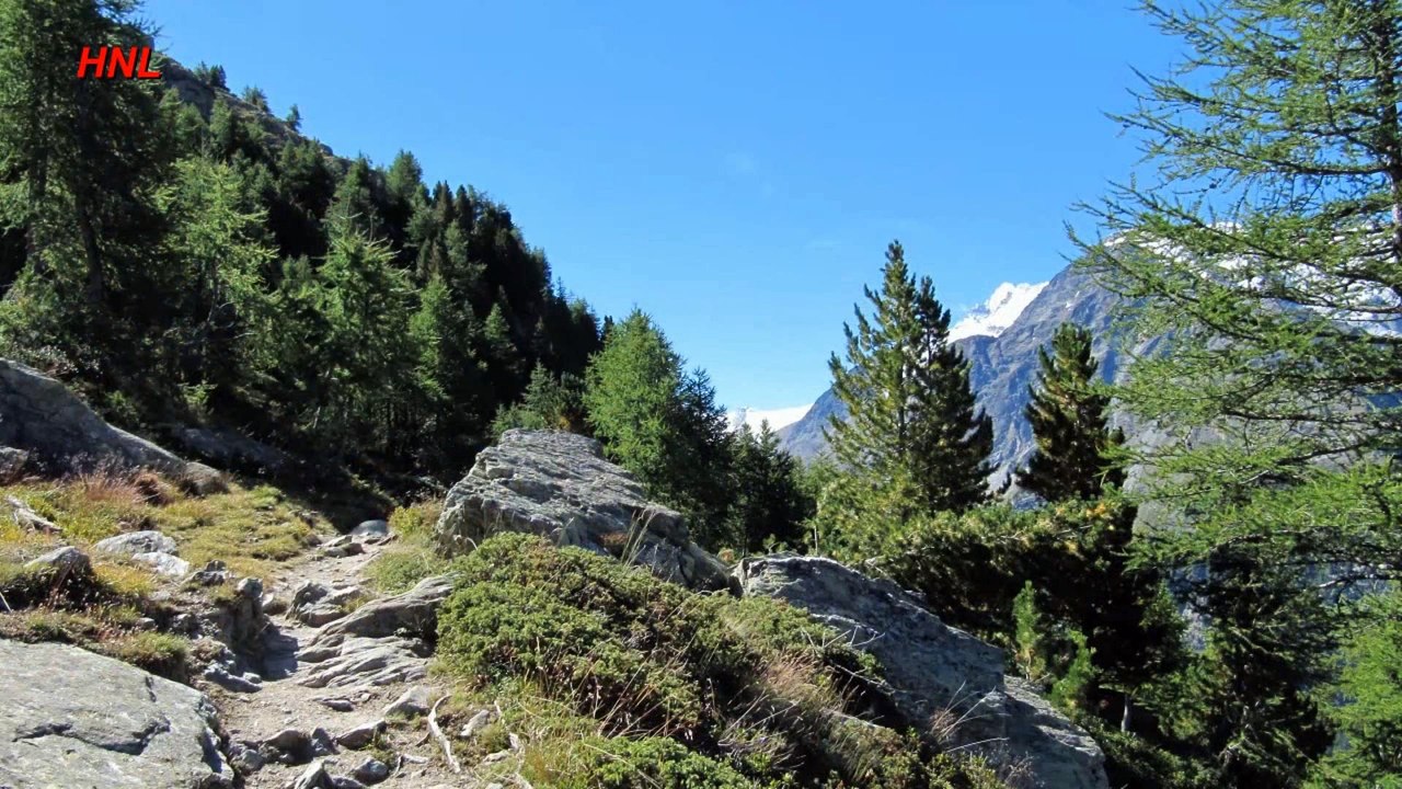 Gsponer Höhenweg (Gspon - Kreuzboden - Saas-Grund)