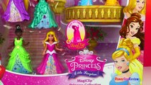 Play Doh play with Disney Magiclip princess collection: Elsa Frozen Cinderella Bell Aurora Rapunzel