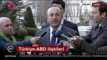 Bakan Çavuşoğlu konuşuyor