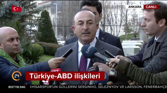 Bakan Çavuşoğlu konuşuyor