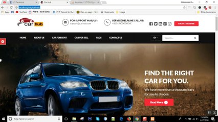 Car buy & rental website in PHP & mySql |  Robot Balok