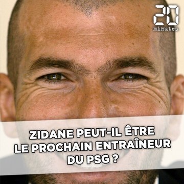 Zinédine Zidane, bientôt entraîneur du PSG?