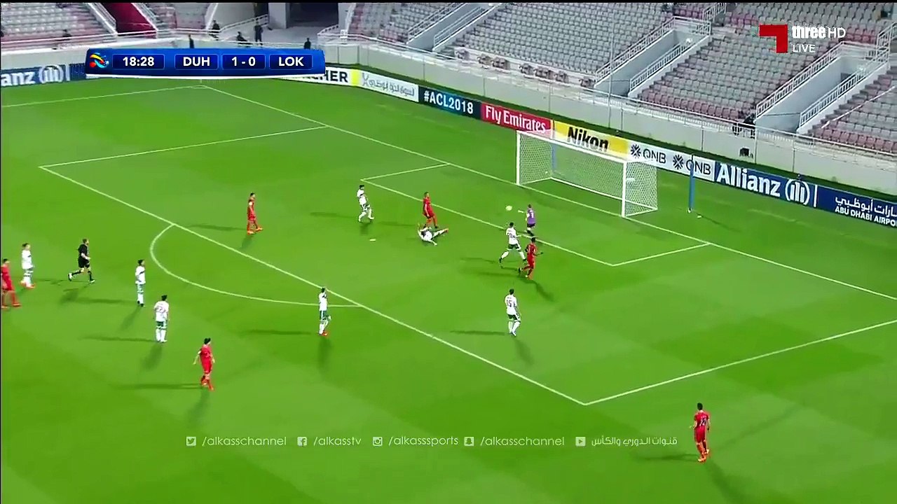 هدف يوسف العربي الثاني أمام لوكومتيف الاوزبكي