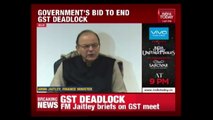 Arun Jailtley Speaks On The Issue Of Goods & Services Tax (GST)