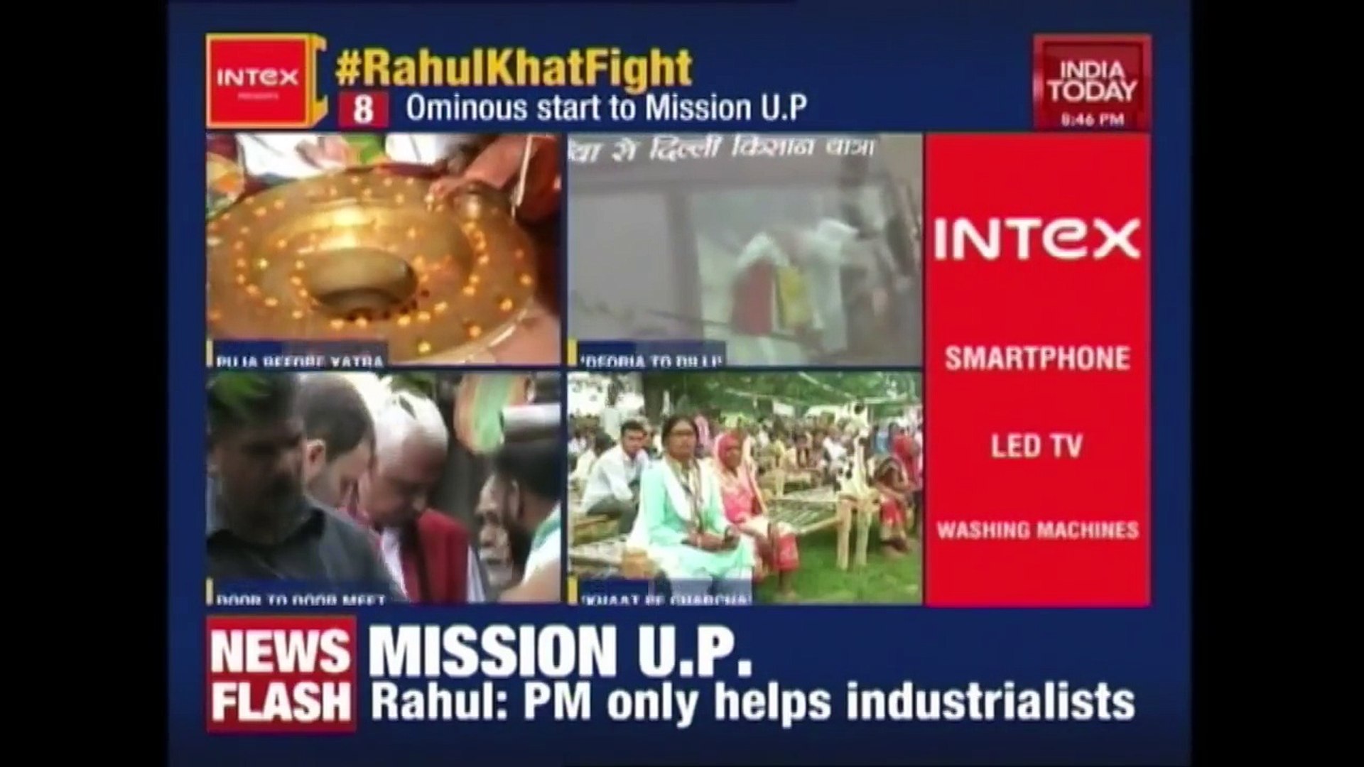 Rahul Gandhi Lures Farmers, Targets PM Modi