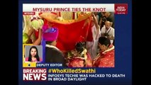 Royal Wedding: Mysuru Prince Ties Knot With  Dungarpur Princess