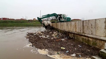 Taşkın riskine karşı köprü gözleri temizlendi - EDİRNE