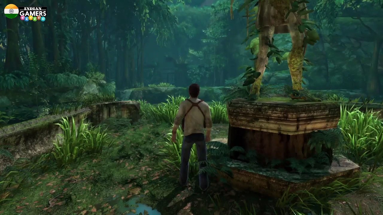 Uncharted Drake's Fortune Part 4  Walkthrough Gameplay -Plane Wrecked  (PS4)