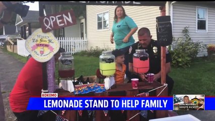 Indiana Boy Using His Lemonade Stand to Raise Money for Fallen Deputy’s Family