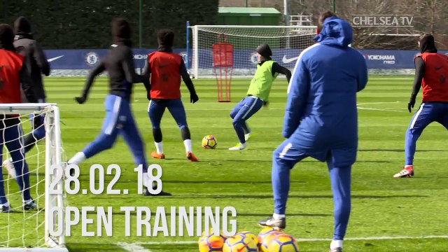 Hazard y Cesc Fàbregas: entrenamiento y nieve